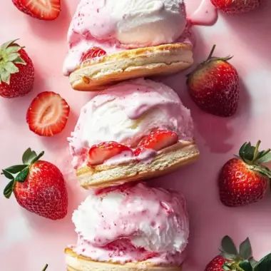 Delicious Homemade Strawberry Ice Cream Sandwiches to Savor 9 Strawberry Ice Cream Sandwiches
