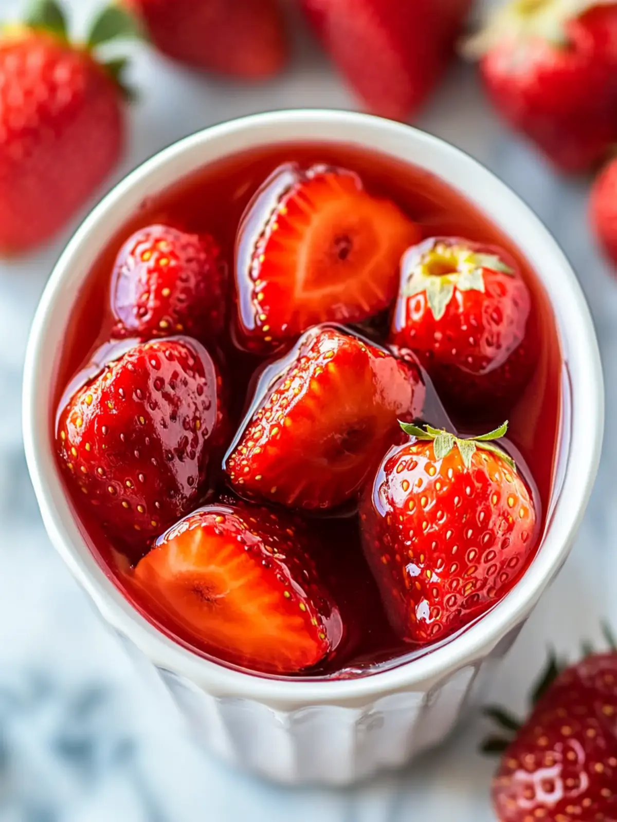 Sweeten Your Summer with Homemade Strawberry Syrup Magic 3 Homemade Strawberry Syrup