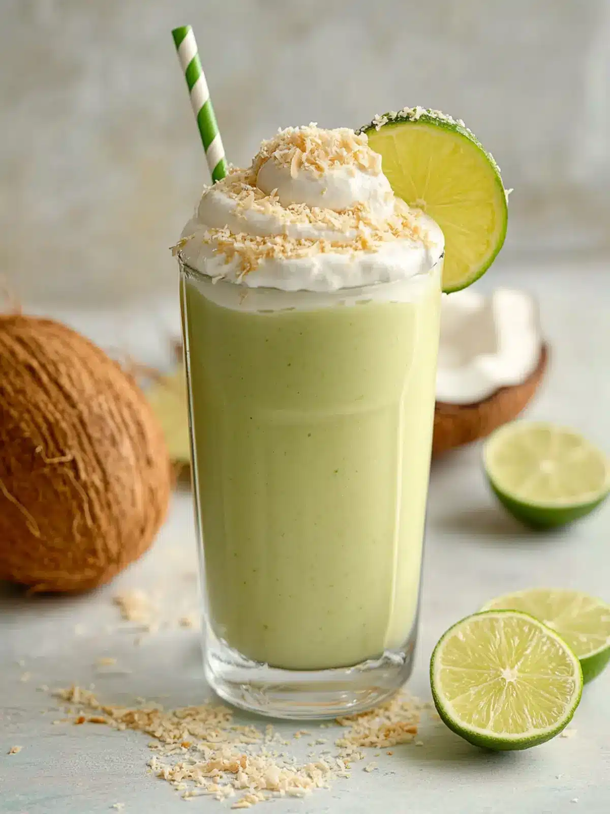 Delight in a Coconut Key Lime Pie Smoothie for Blissful Sips 4 Coconut Key Lime Pie Smoothie