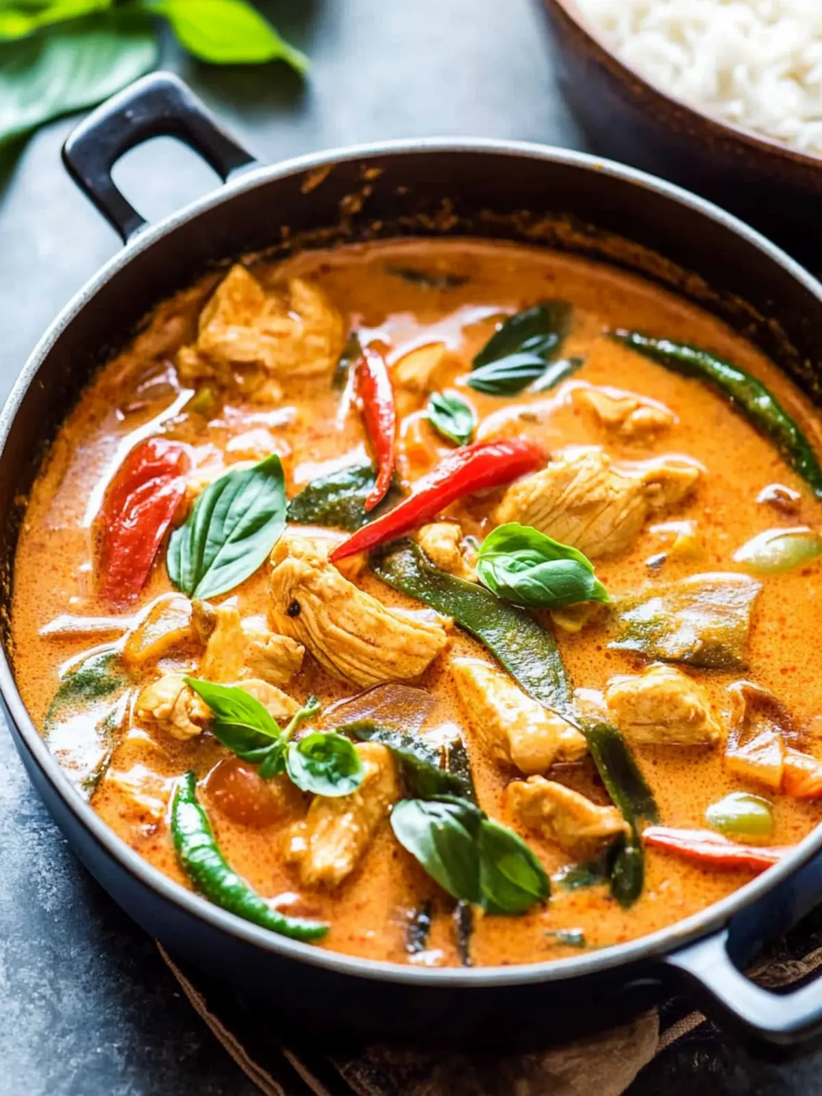 Thai Chicken Panang Curry: A Flavorful Homemade Delight 2 Thai Chicken Panang Curry