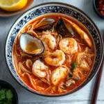 Spice Up Dinner with Korean Spicy Seafood Noodle Soup 4 Korean Spicy Seafood Noodle Soup