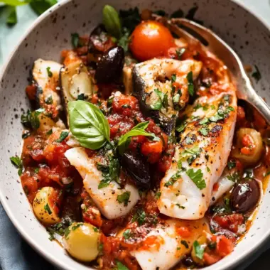 Savory Fish Puttanesca for a Homemade Dinner Delight 10 Fish Puttanesca