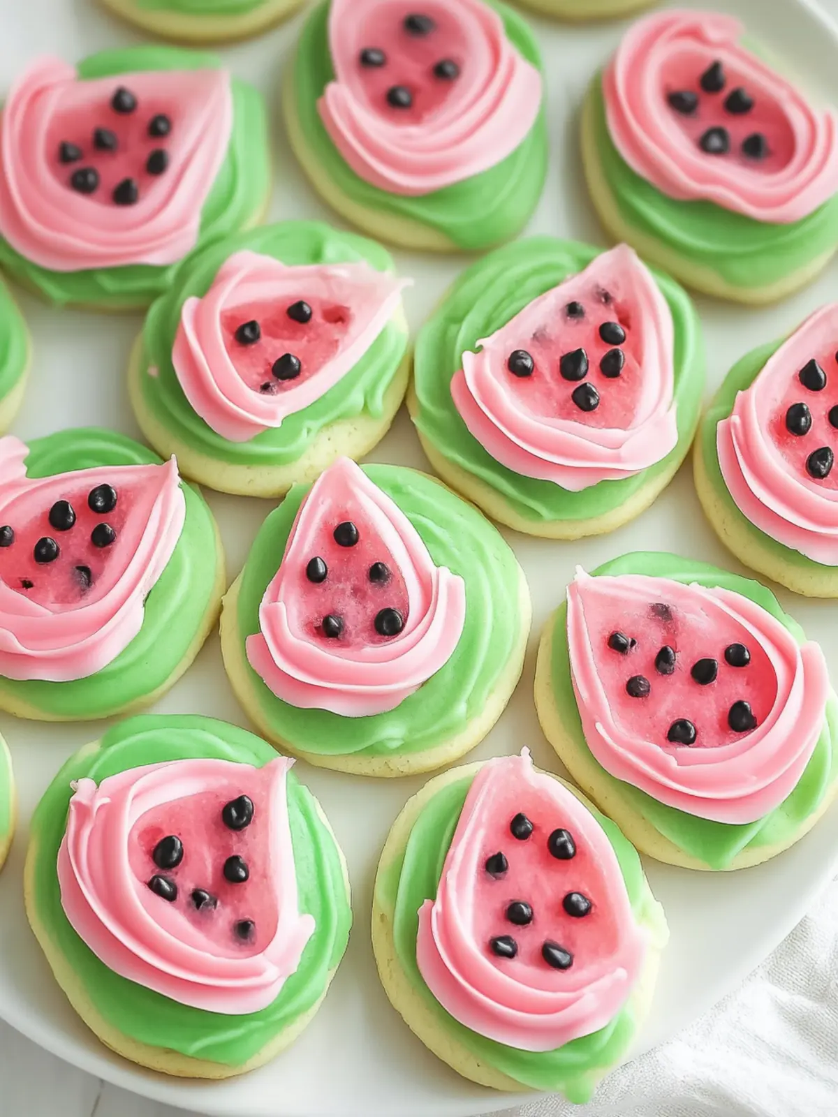Delightful Watermelon Sugar Cookies for Summer Fun 2 Watermelon Sugar Cookies