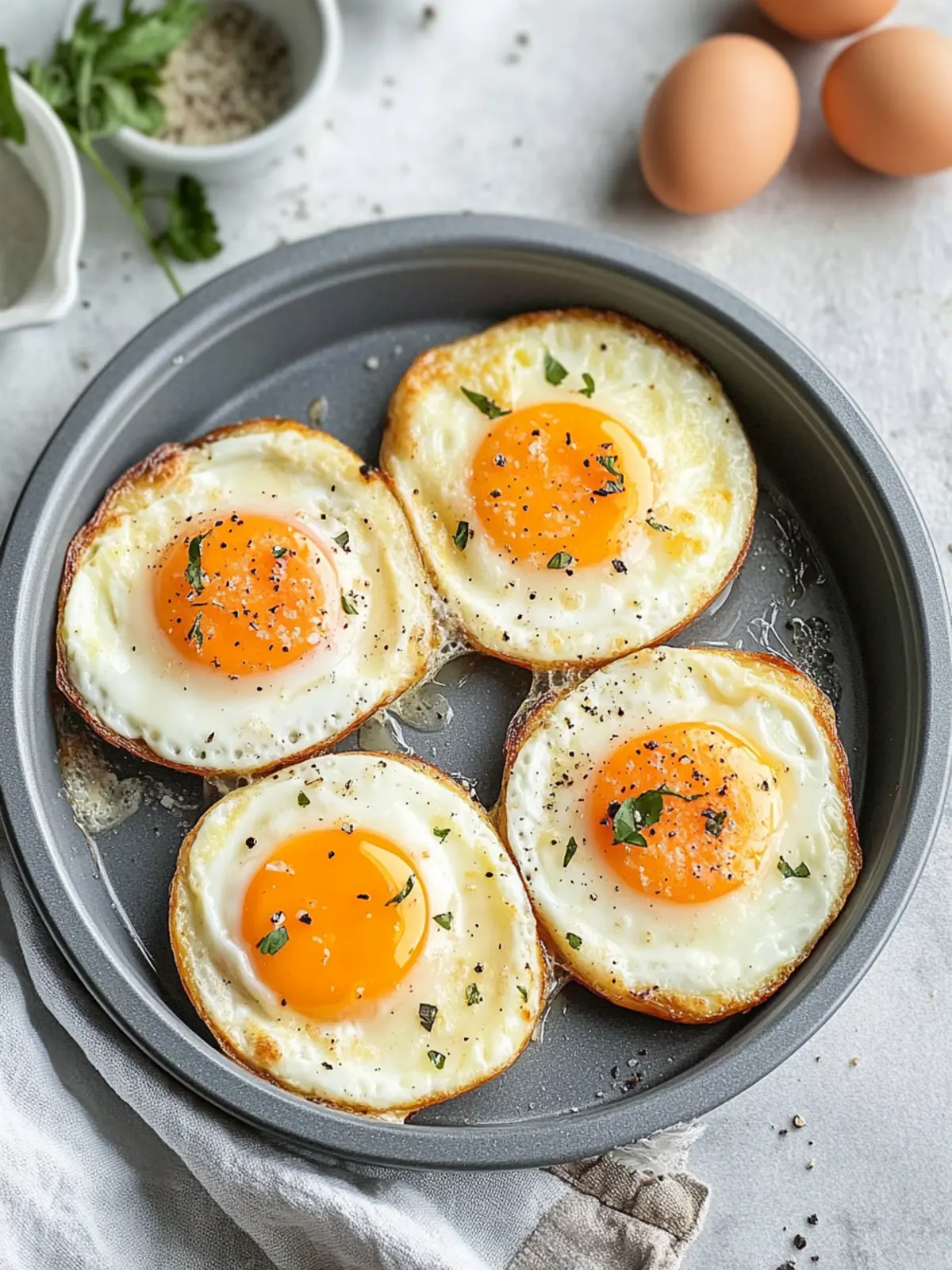 Deliciously Simple Baked French Eggs for a Cozy Breakfast 3 Baked French Eggs