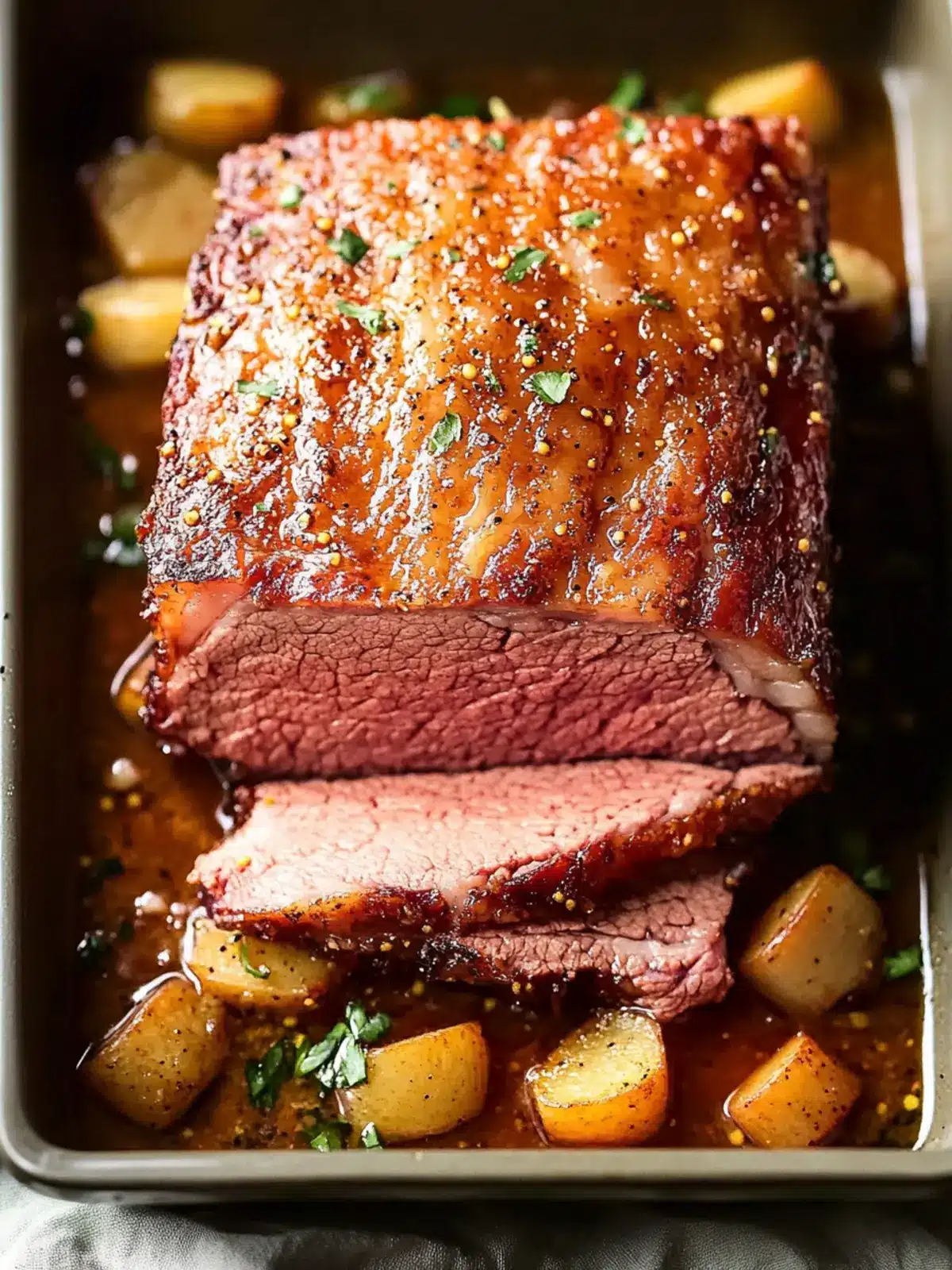 Delicious Honey Mustard Glazed Corned Beef for a Cozy Dinner 2 Honey Mustard Glazed Corned Beef