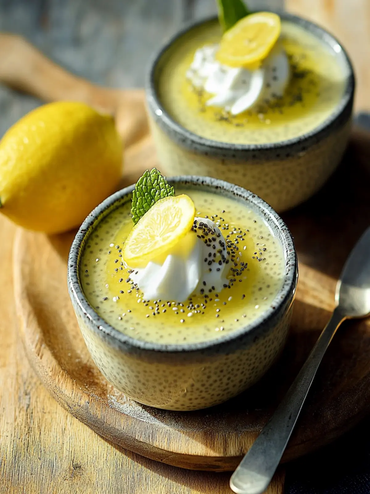 Lemon Curd Chia Pudding: A Creamy Citrus Delight 2 Lemon Curd Chia Pudding