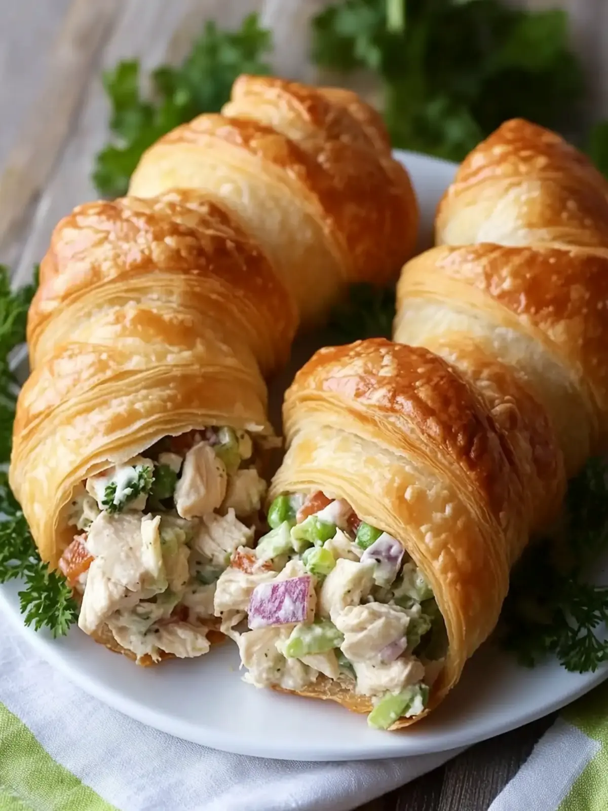 Irresistible Chicken Salad Crescent Rolls for Spring Gatherings 2 Chicken Salad Crescent Rolls