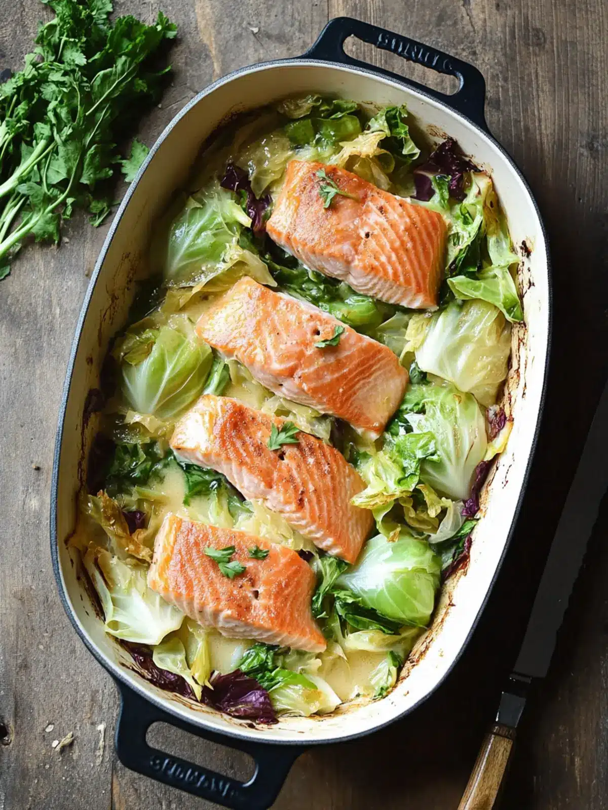 Savory Salmon and Cabbage Bake for a Cozy Dinner Night 4 Salmon and Cabbage Bake