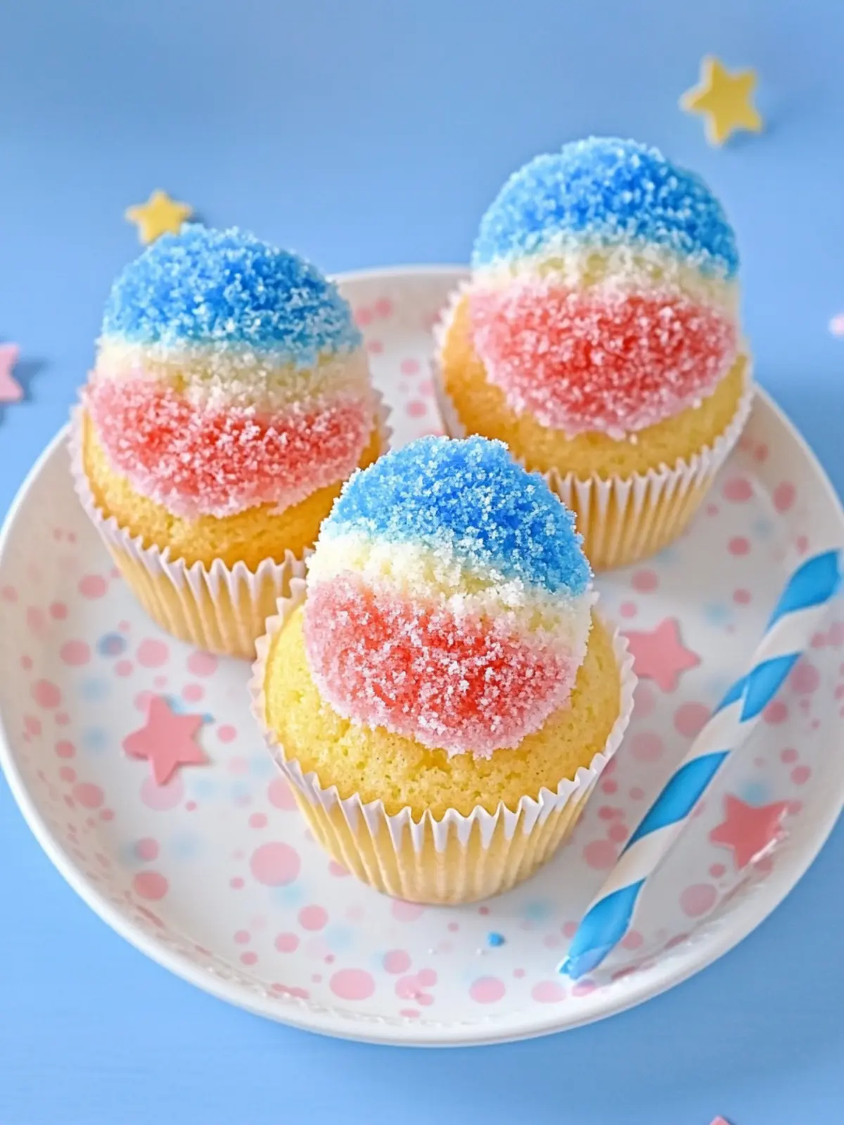 Delicious Snow Cone Cupcakes for a Colorful Summer Treat 2 Snow Cone Cupcakes