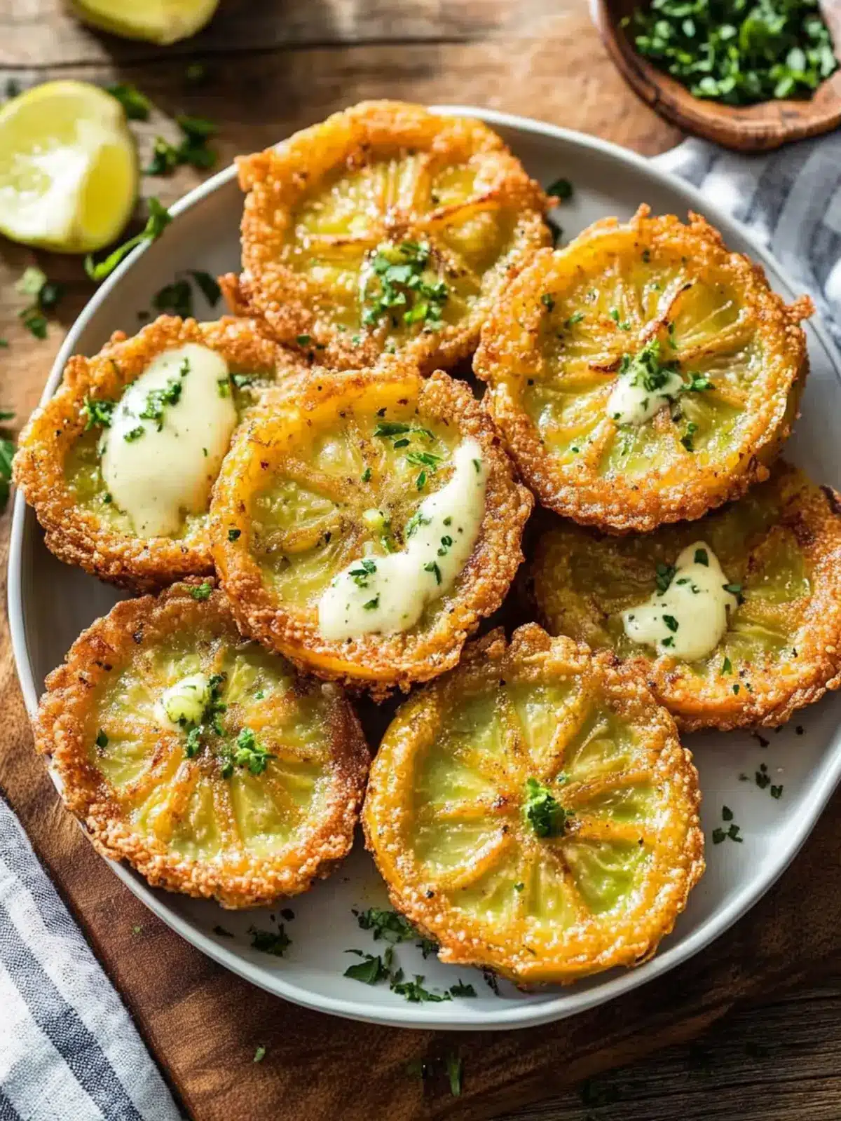 Crispy Fried Green Tomatoes: A Southern Delight Awaits 4 Crispy Fried Green Tomatoes