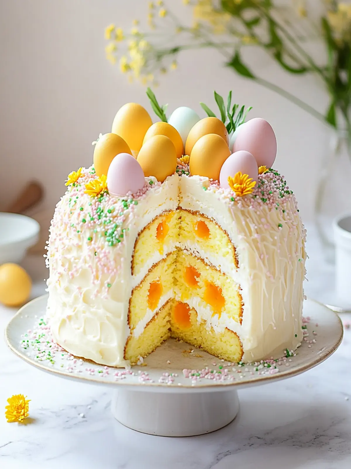 Surprise Egg Cake: A Festive Treat That Delights All! 5 Surprise Egg Cake