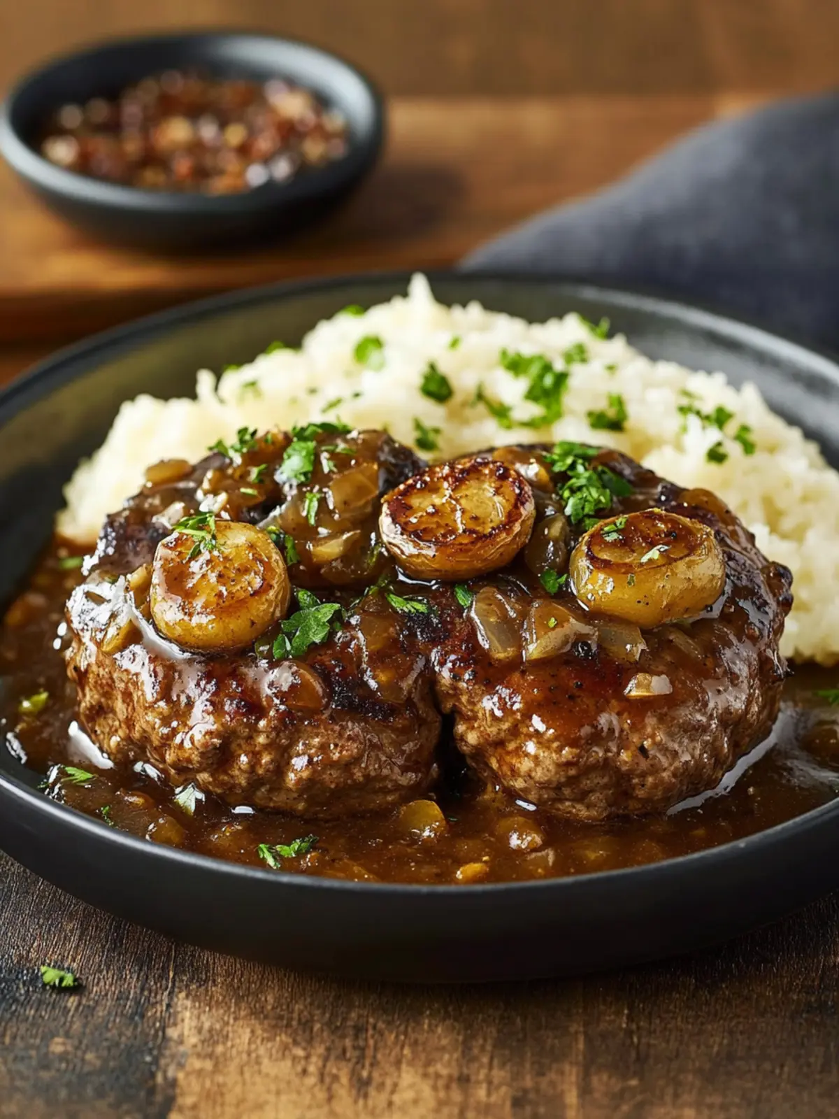 Bobby Flay’s Salisbury Steak: Comfort Food Delight at Home 4 Bobby Flay’s Salisbury Steak
