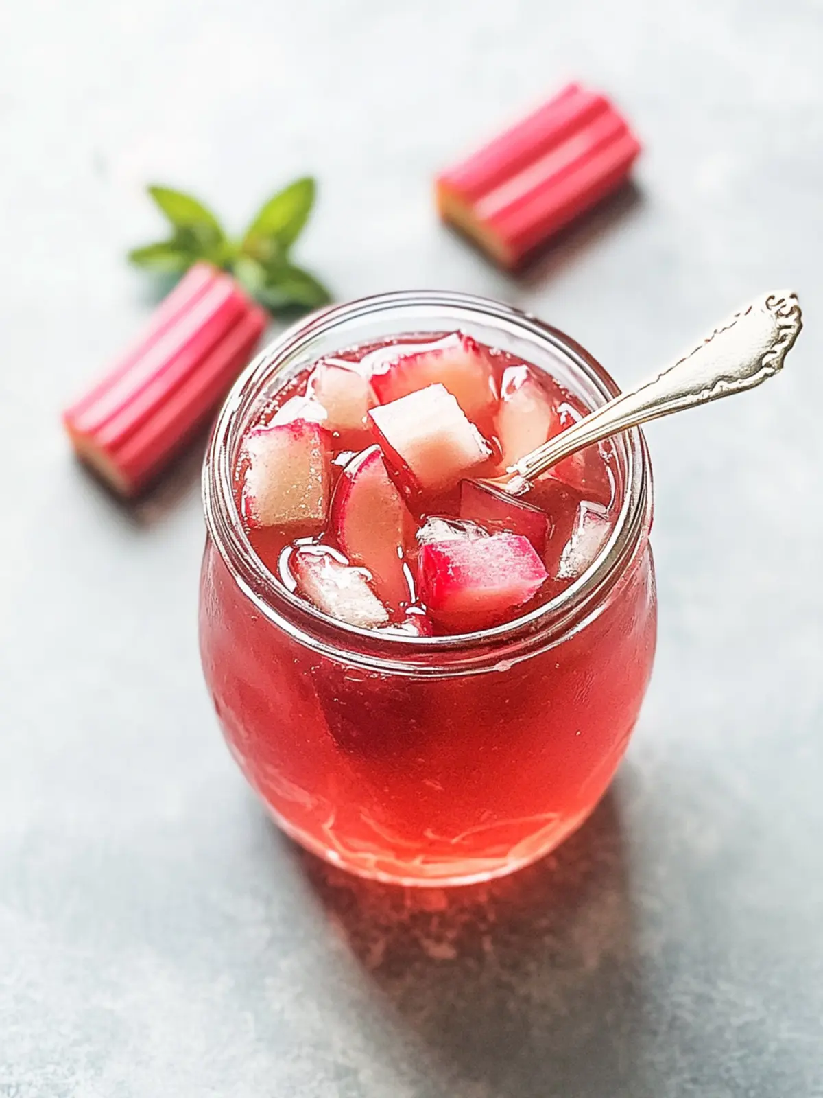 Delicious Rhubarb Jelly with Vanilla Bean Twist to Savor 4 Rhubarb Jelly