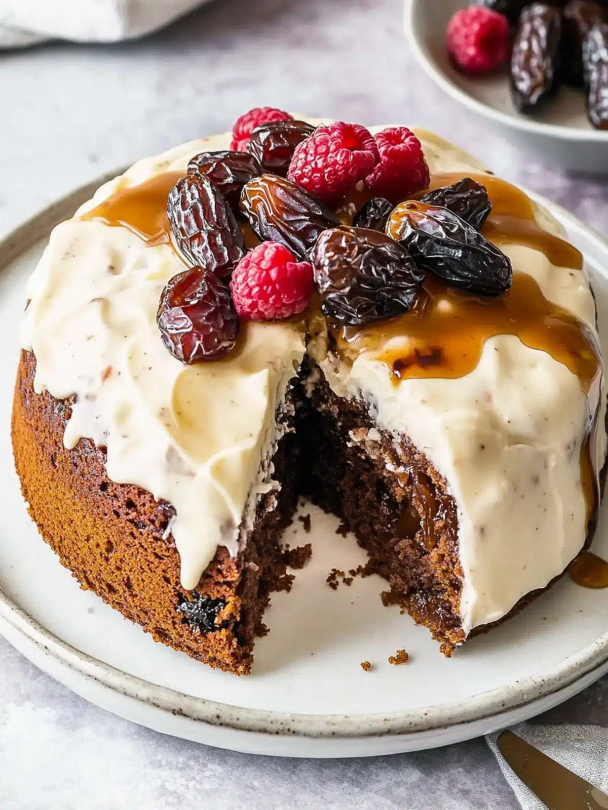 Delightful Date Cake with Irresistible Toffee Sauce 2 Date Cake