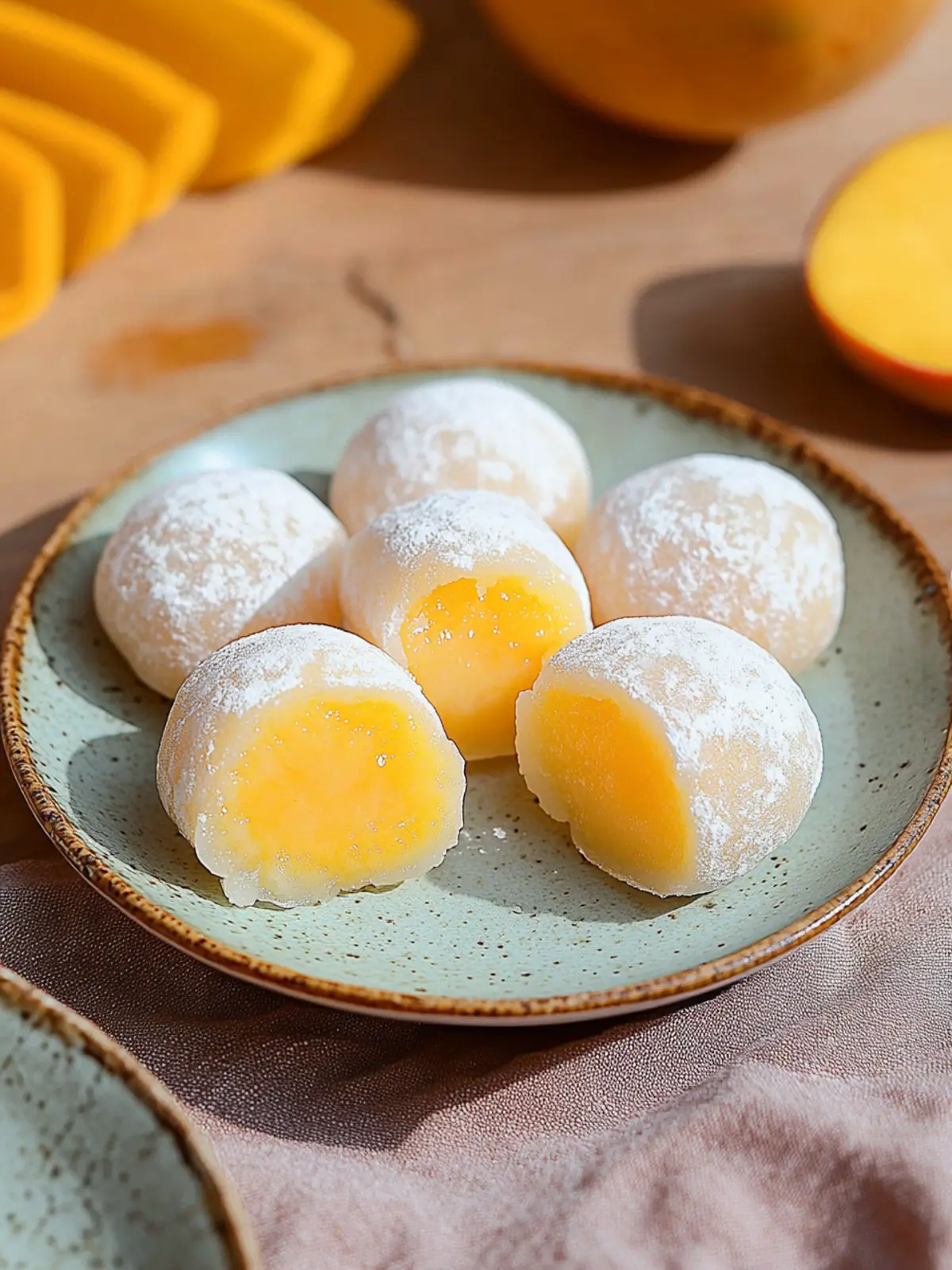 Delicious Mango Mochi: A Simple, Chewy Treat to Make at Home 5 Mango Mochi