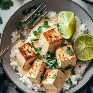 Delicious Coconut Lime Tofu: A Creamy Vegan Delight 9 Coconut Lime Tofu
