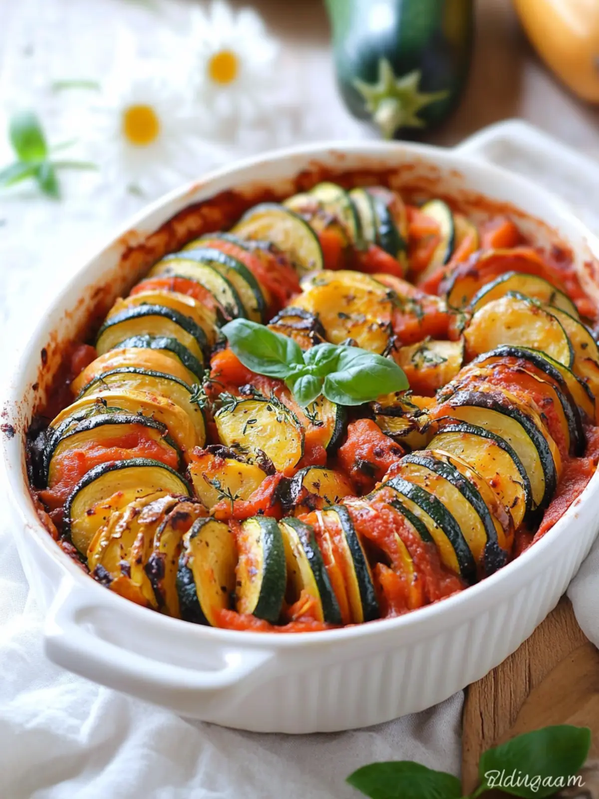 Delicious Baked Squash and Zucchini Ratatouille You’ll Love 2 Baked Squash and Zucchini Ratatouille