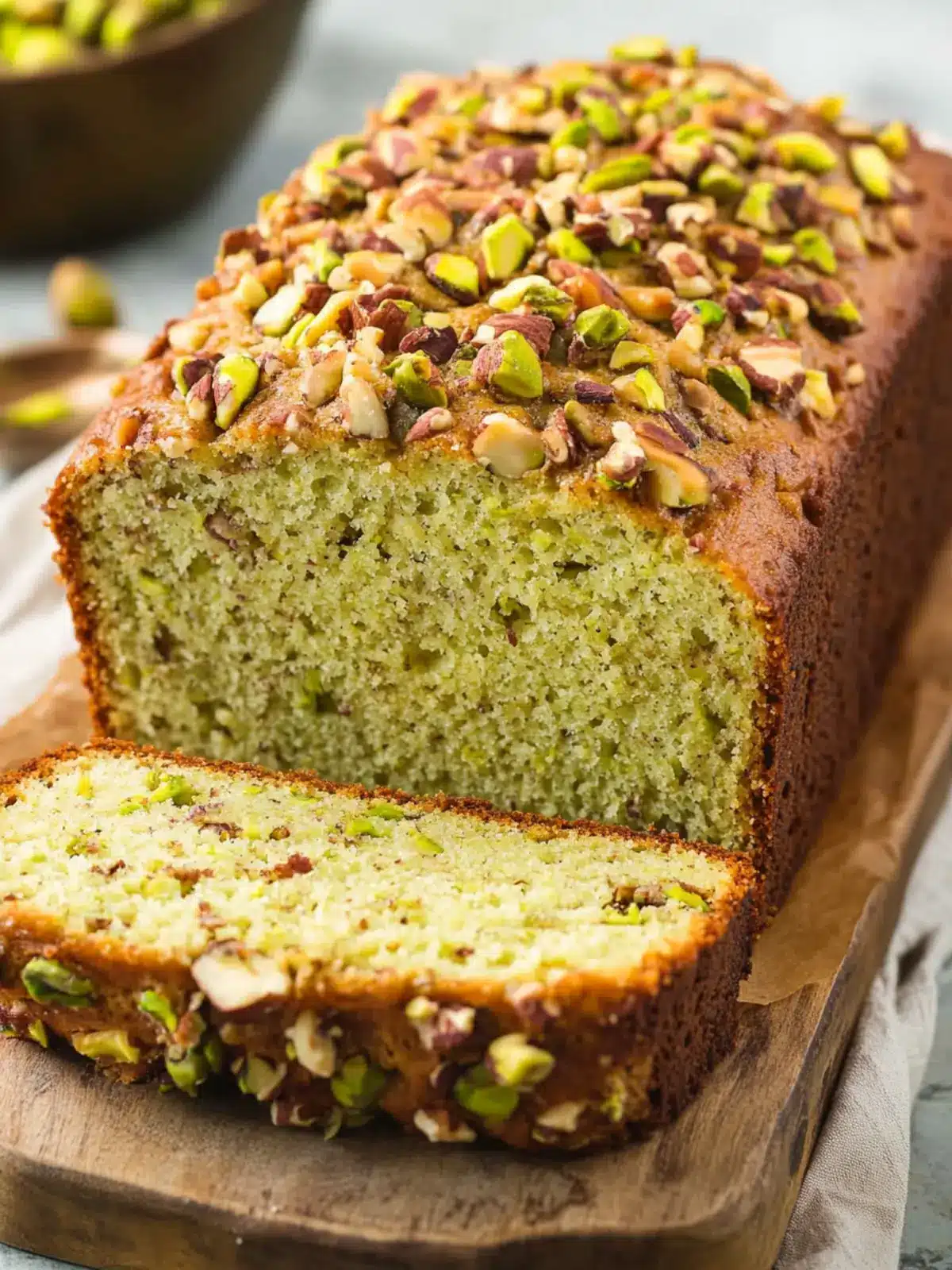 Irresistible Pistachio Nut Bread for Cozy Home Baking 4 Pistachio Nut Bread