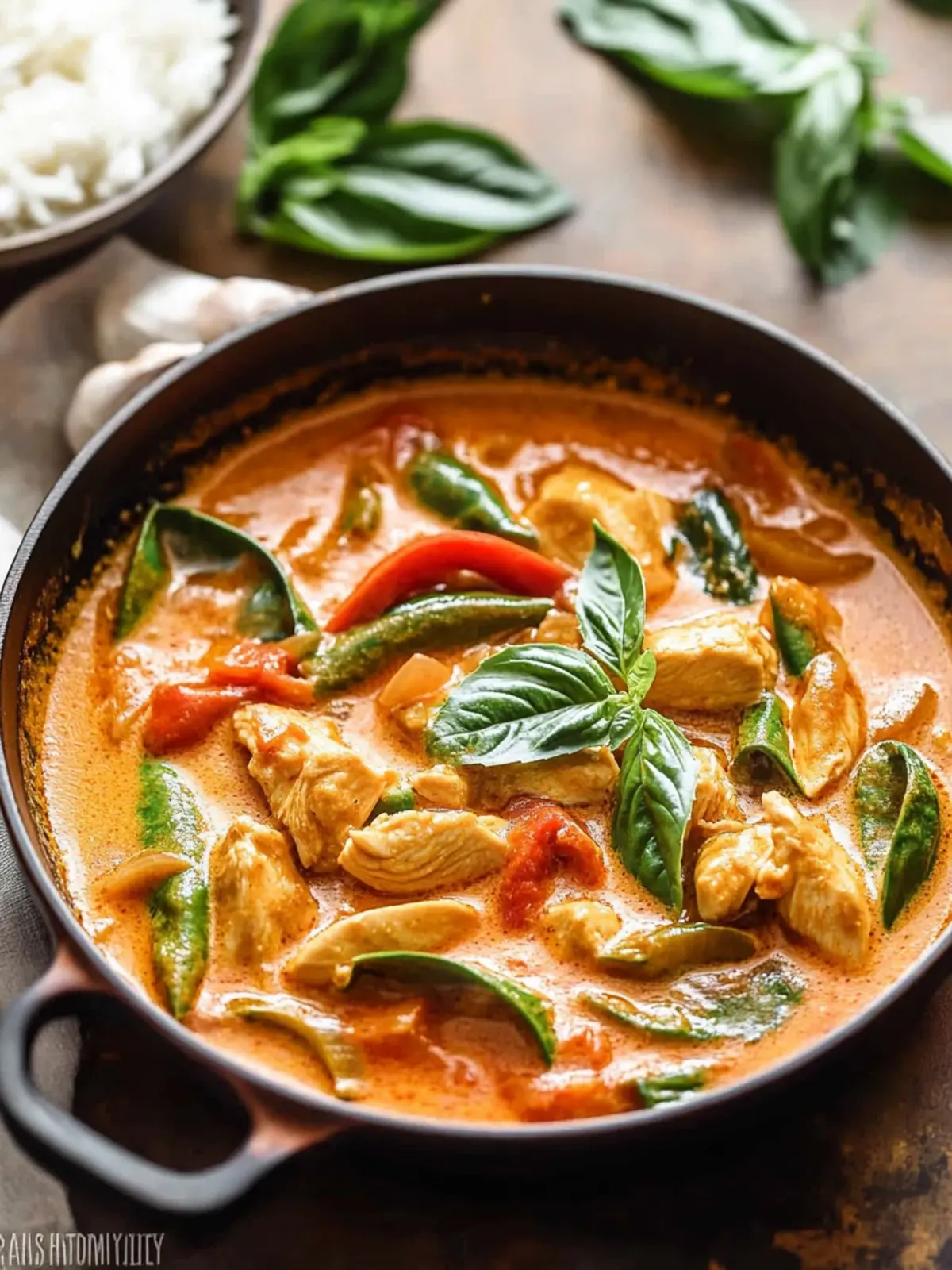 Thai Chicken Panang Curry: A Flavorful Homemade Delight 3 Thai Chicken Panang Curry