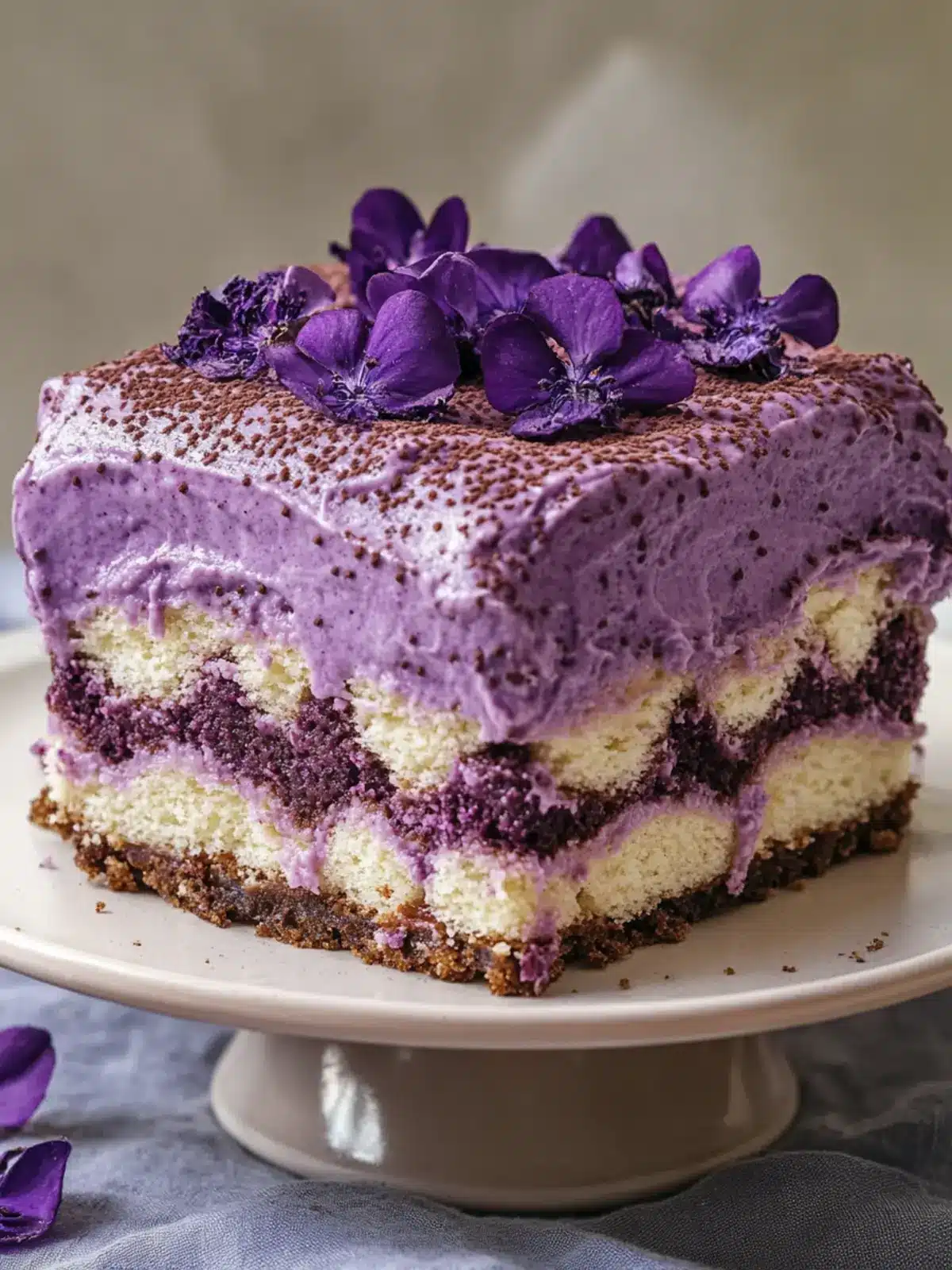 Delightful Ube Tiramisu: A Colorful Twist on a Classic Treat 2 Ube Tiramisu