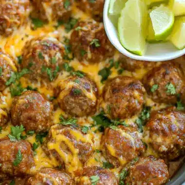 Cheesy Mexican Meatballs That Bring Family Joy to Dinner 9 Cheesy Mexican Meatballs