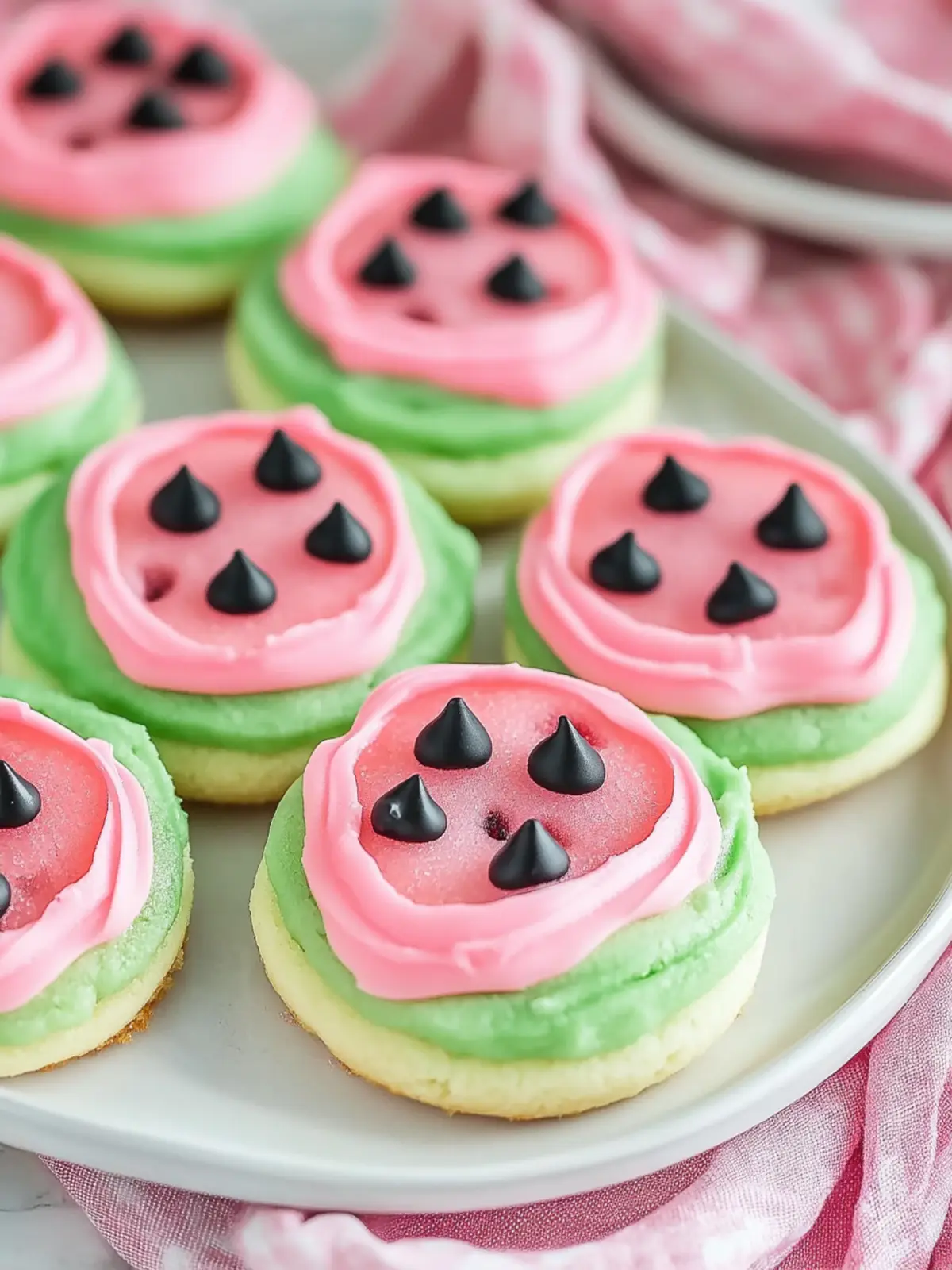Delightful Watermelon Sugar Cookies for Summer Fun 3 Watermelon Sugar Cookies