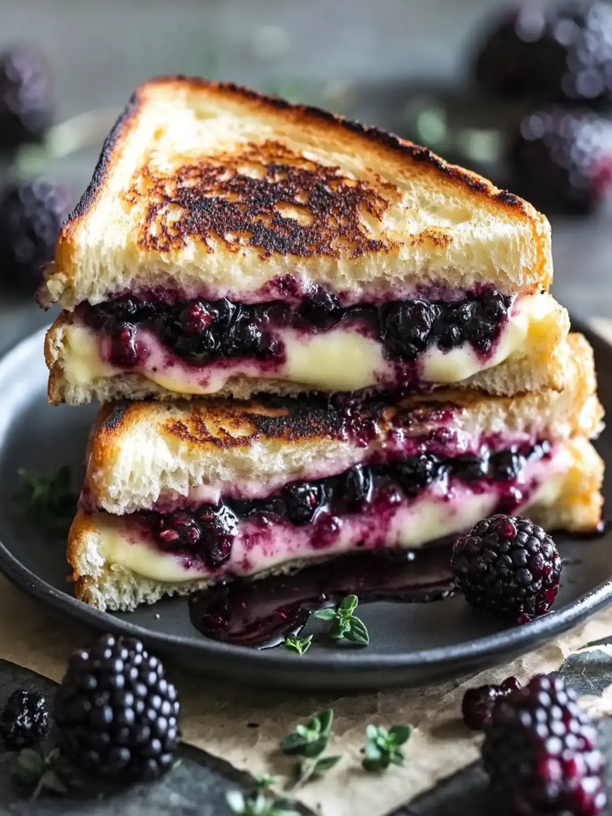 Balsamic Blackberry Bliss Grilled Cheese Your New Favorite Treat 2 Balsamic Blackberry Bliss Grilled Cheese