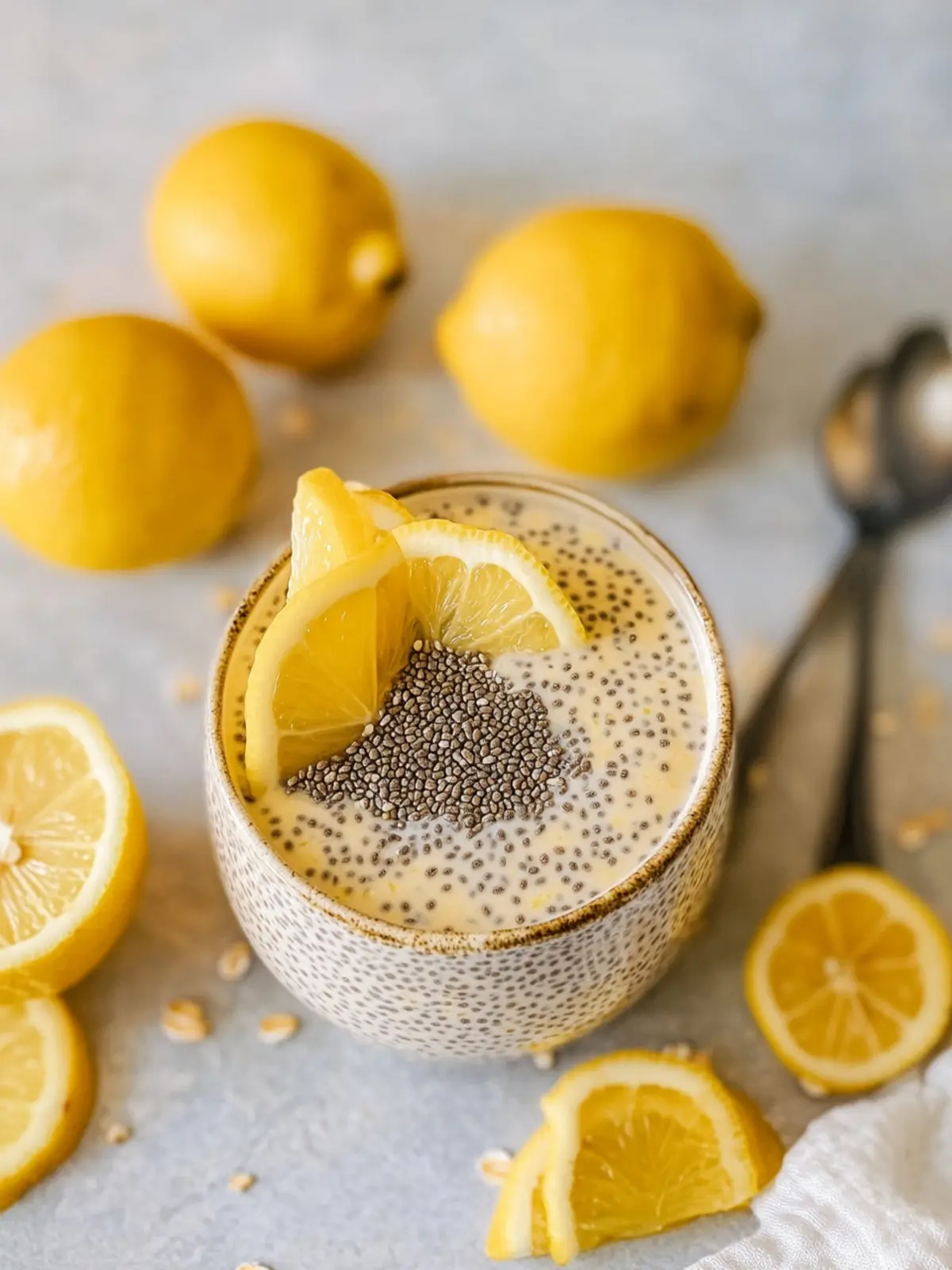 Lemon Cream Chia Pudding Recipe with Oat Milk Delight 3 Lemon Cream Chia Pudding Recipe with Oat Milk