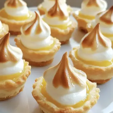 Irresistible Lemon Meringue Pie Bites for Sweet Craving Bliss 9 Lemon Meringue Pie Bites