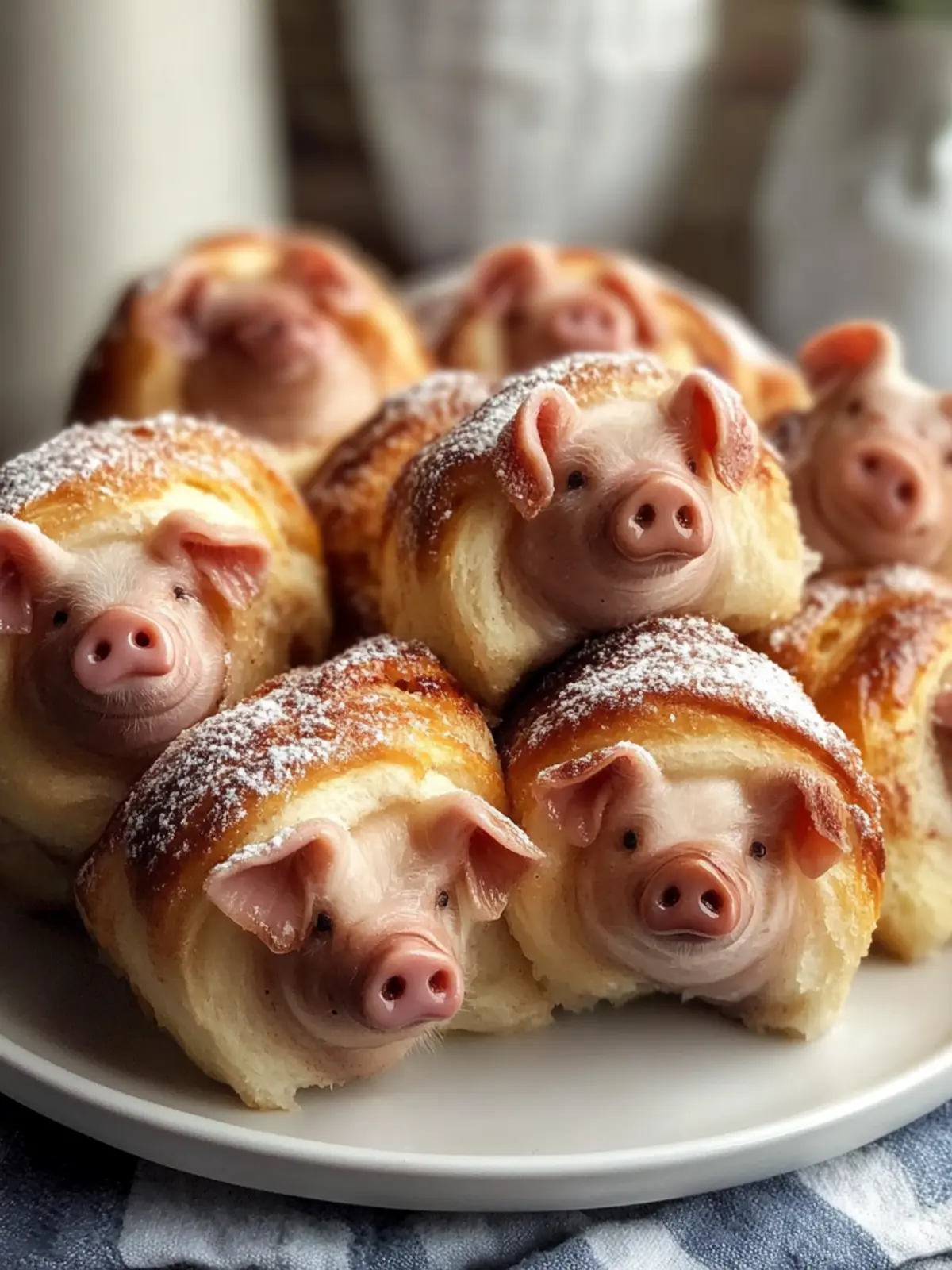 Delicious Breakfast Pigs in Cinnamon Rolls for a Cozy Morning 2 Breakfast Pigs in Cinnamon Rolls