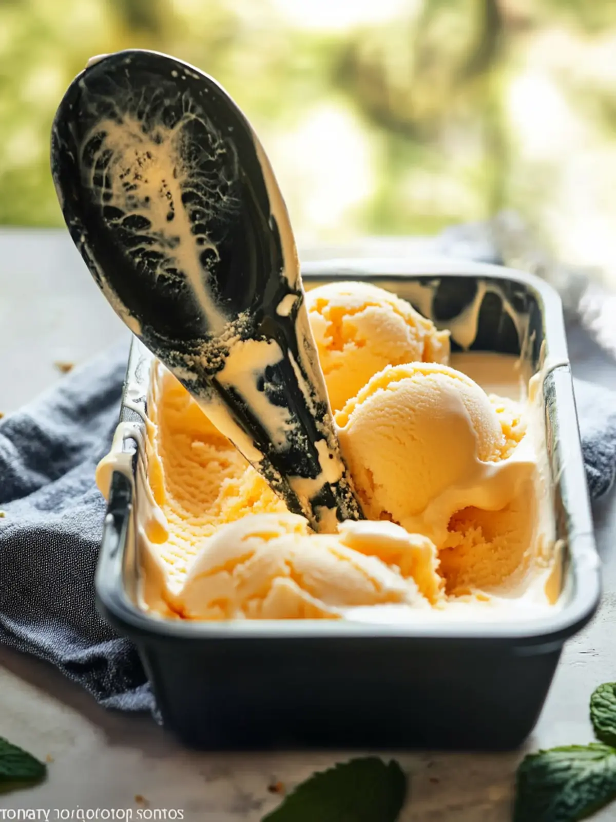 Delightful Homemade Tiger Tail Ice Cream in Minutes! 2 Tiger Tail Ice Cream