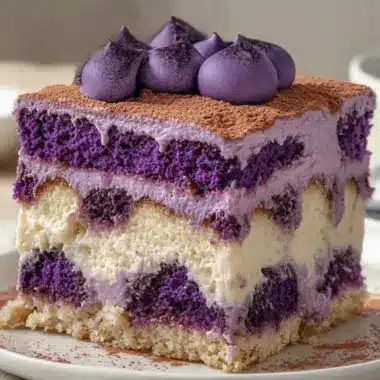 Delightful Ube Tiramisu: A Colorful Twist on a Classic Treat 9 Ube Tiramisu
