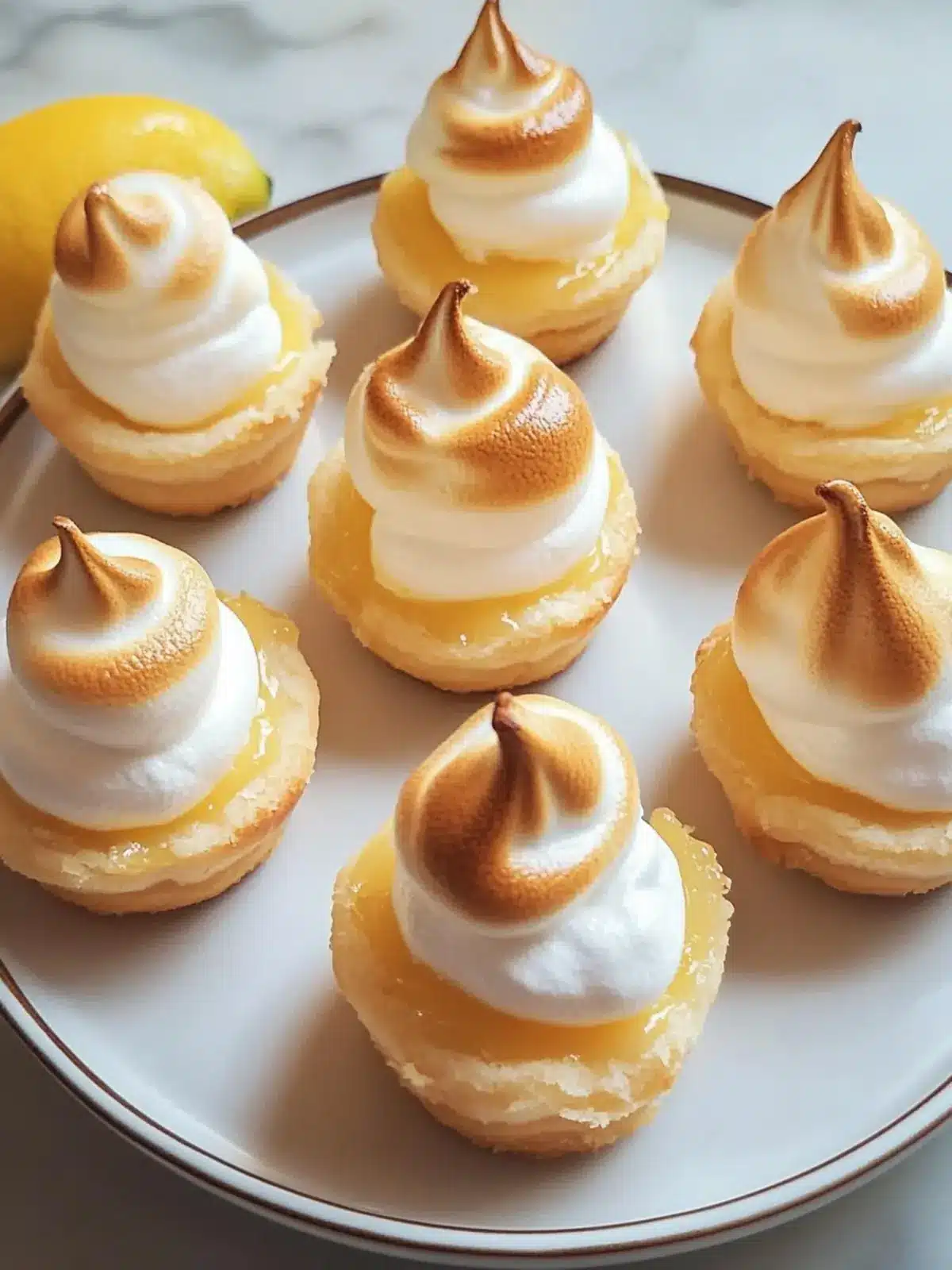 Irresistible Lemon Meringue Pie Bites for Sweet Craving Bliss 2 Lemon Meringue Pie Bites