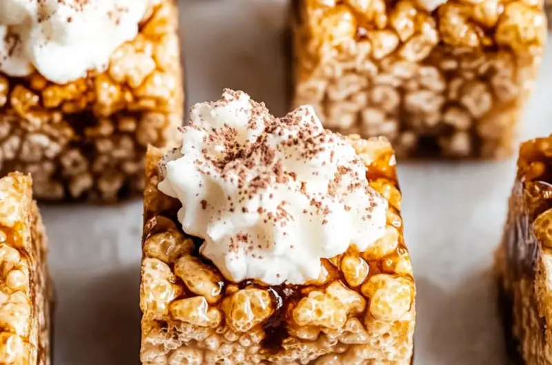 Irresistible Root Beer Float Rice Krispie Treats Recipe