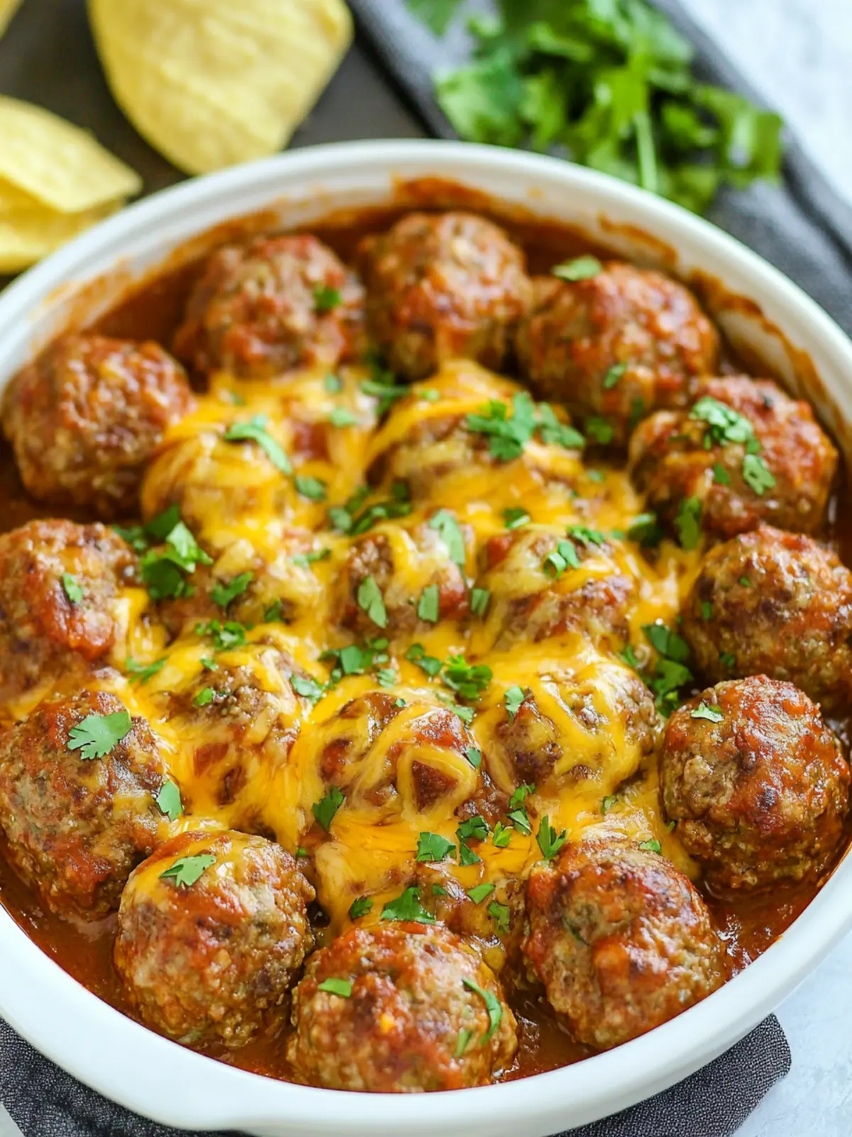 Cheesy Mexican Meatballs That Bring Family Joy to Dinner 2 Cheesy Mexican Meatballs