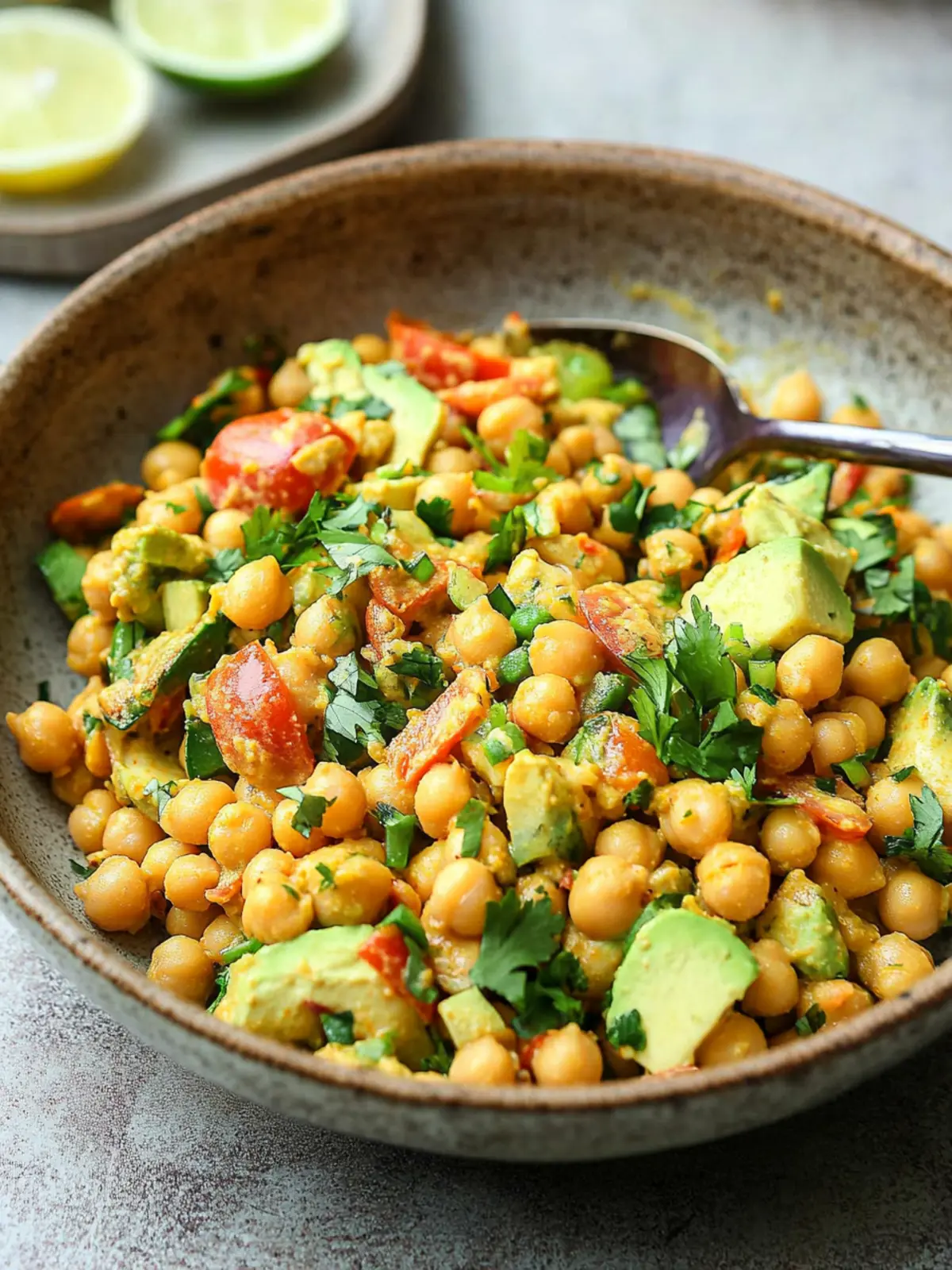 Zesty Curried Chickpea Salad to Brighten Your Day 3 Curried Chickpea Salad