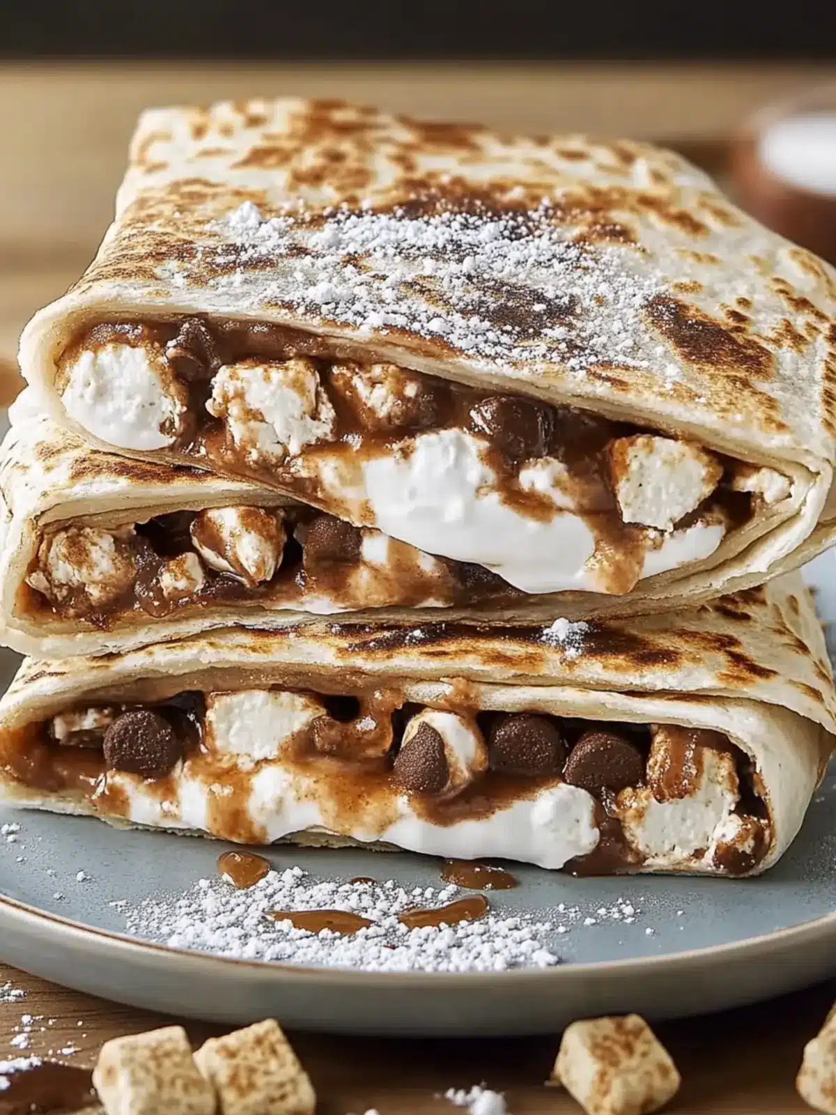 Irresistible S'mores Crunchwrap: Your New Favorite Treat! 2 S'mores Crunchwrap