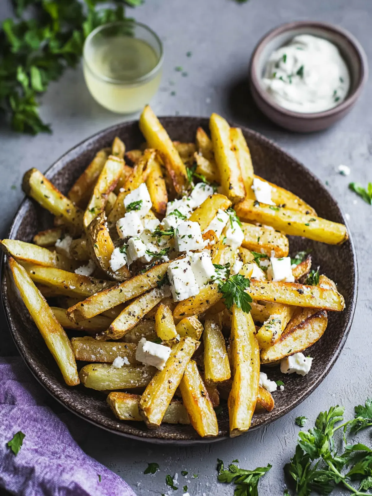 Savor the Flavor: Easy Homemade Greek Fries Recipe 3 Homemade Greek Fries