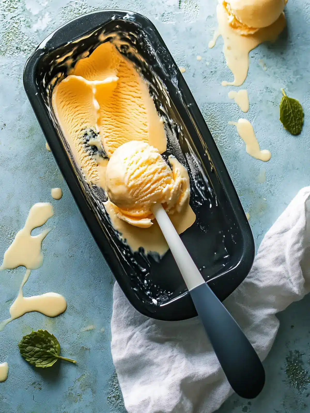 Delightful Homemade Tiger Tail Ice Cream in Minutes! 4 Tiger Tail Ice Cream