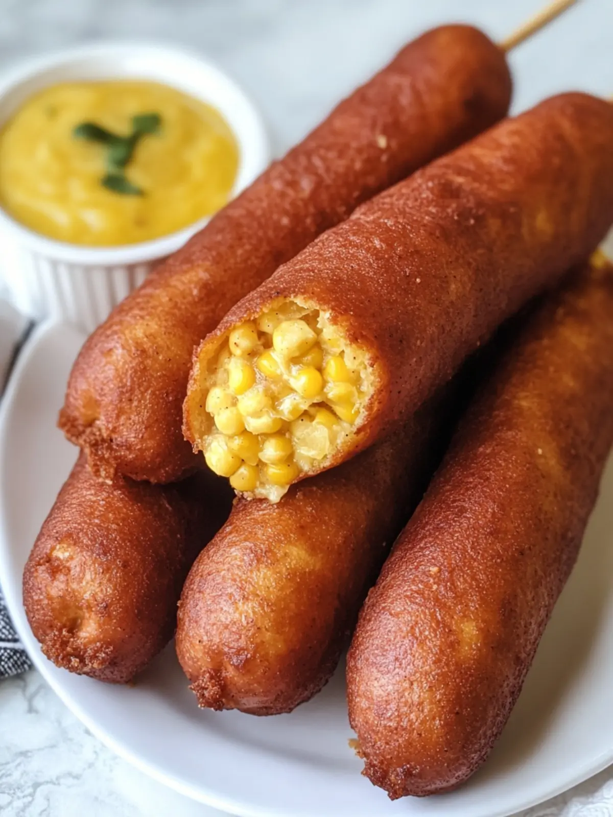 Homemade Sourdough Corn Dogs: A Fun Twist on the Classic! 4 Homemade Sourdough Corn Dogs