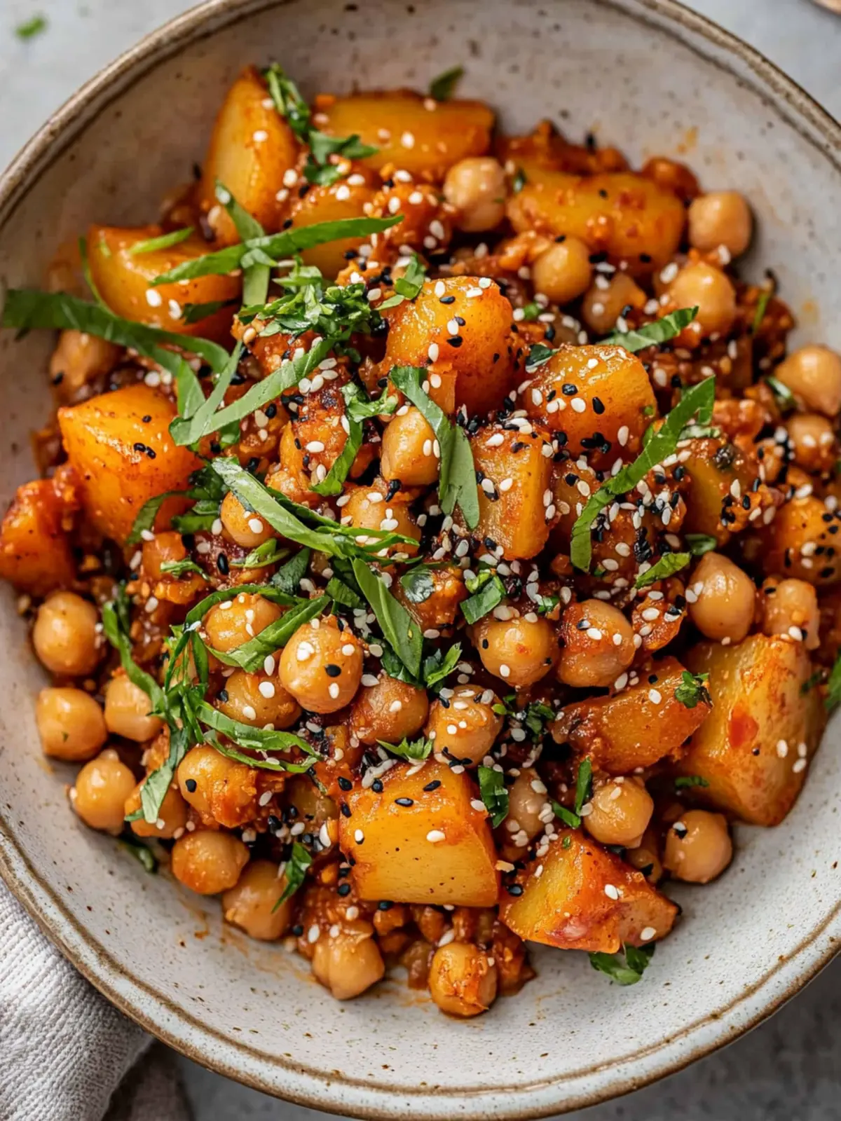 Spicy Gochujang Potatoes and Chickpeas for a Flavor Rush 5 Gochujang Potatoes and Chickpeas