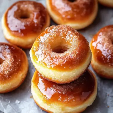 Indulge in Baked Crème Brûlée Donuts for Sweet Bliss 9 Baked Crème Brûlée Donuts