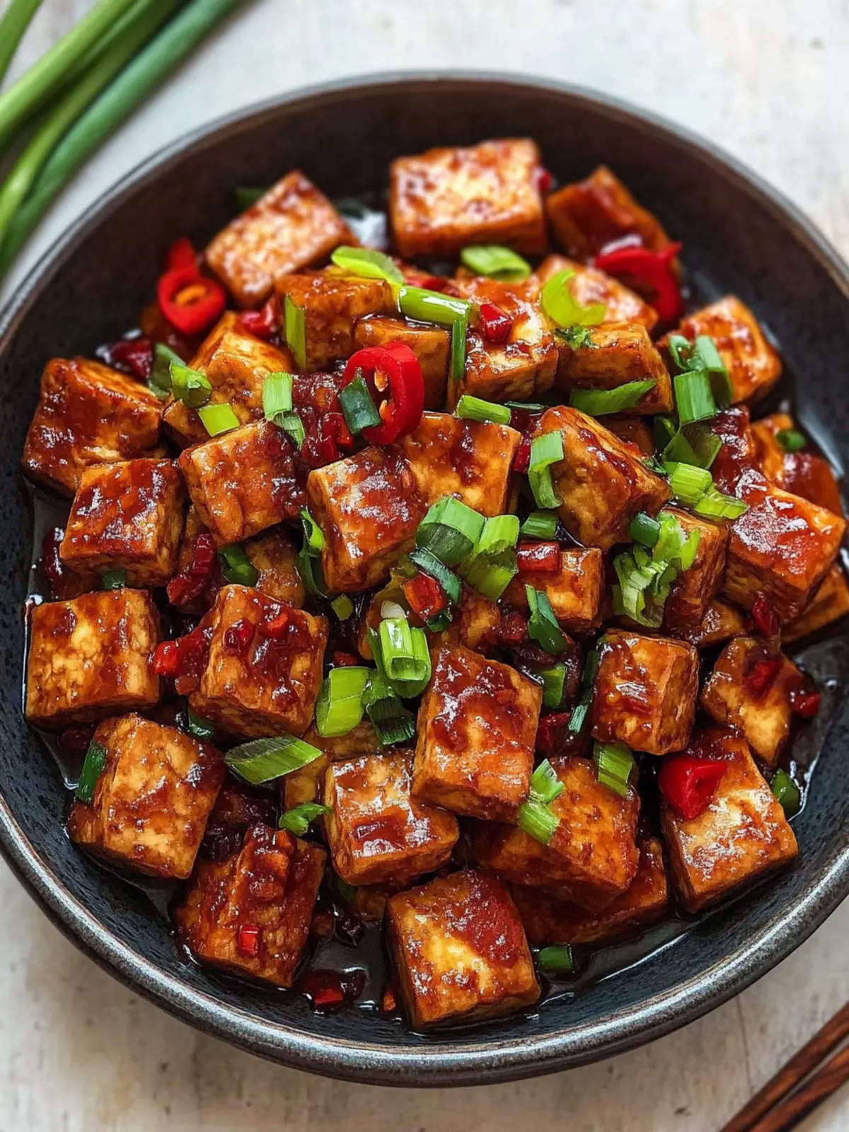 Crispy Szechuan Tofu That Will Spice Up Your Dinner Tonight 2 Crispy Szechuan Tofu