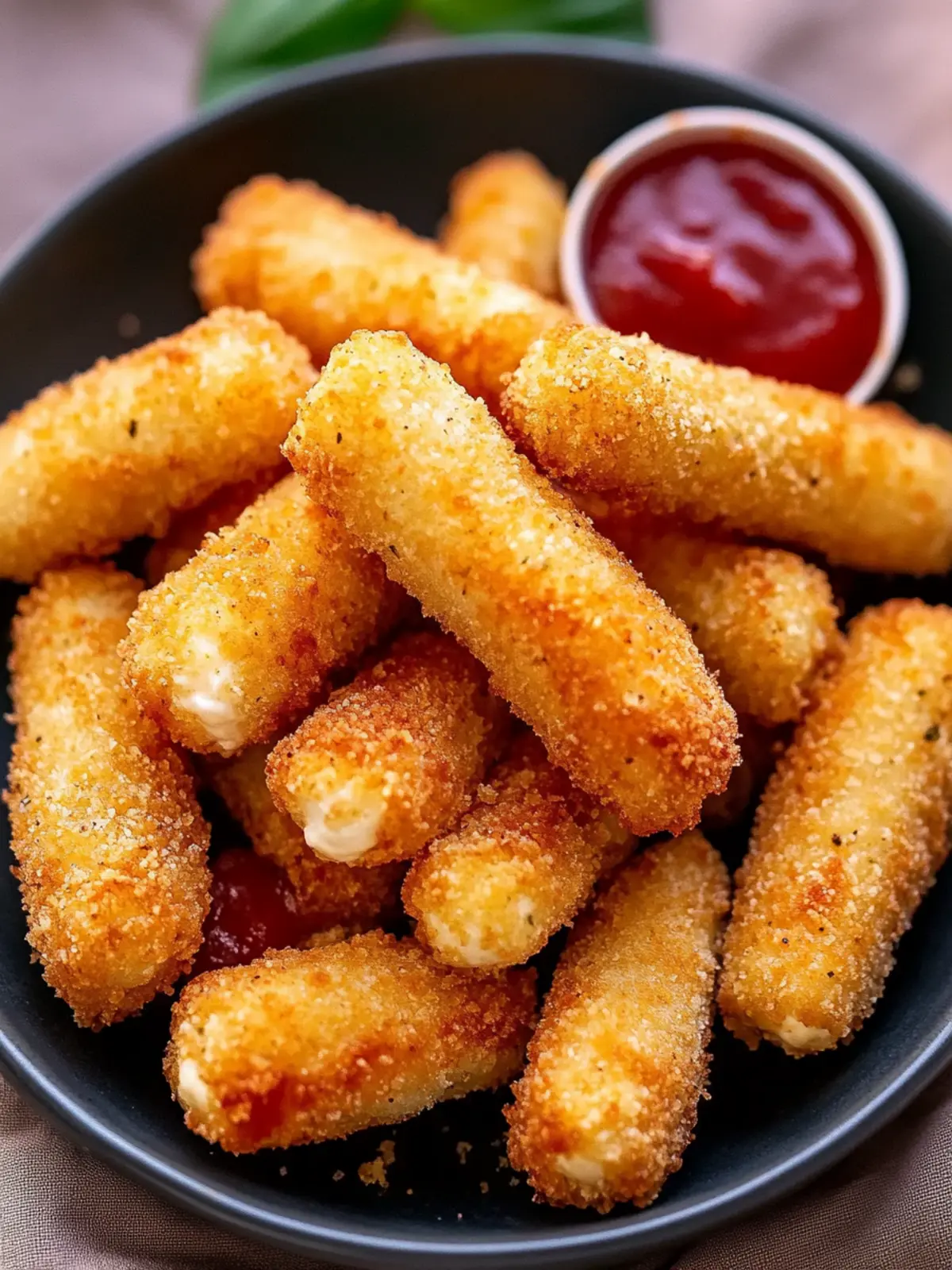 Crispy Air Fryer Mozzarella Sticks You’ll Crave Every Time 5 Air Fryer Mozzarella Sticks