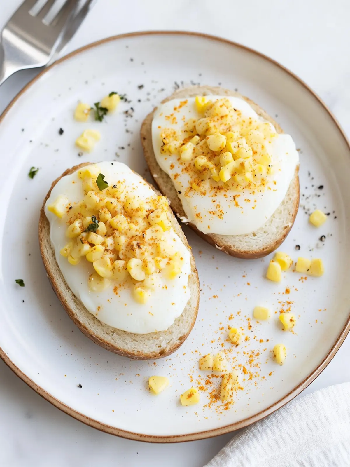 Delicious Eggs a La Goldenrod: A Cozy Homemade Breakfast Treat 3 Eggs a la Goldenrod
