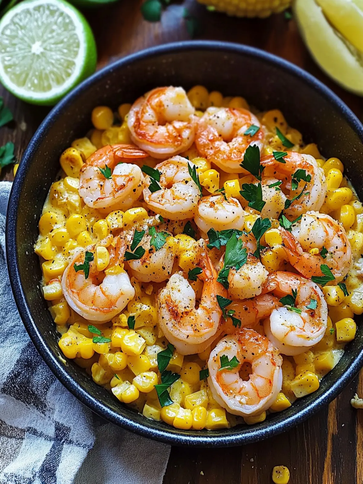 Savory Shrimp and Creamed Corn for a Cozy Dinner Night 3 Shrimp and Creamed Corn