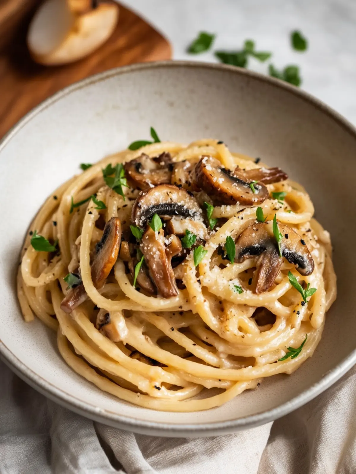 Delicious Miso Mushroom Bucatini in Just 30 Minutes 3 Miso Mushroom Bucatini