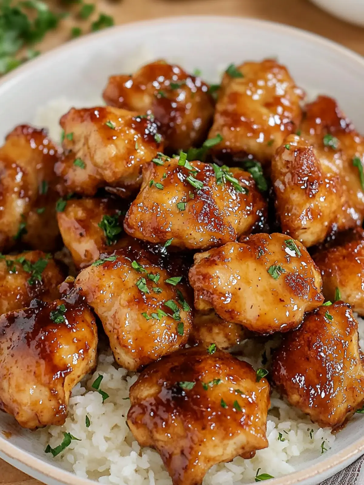 Irresistible Honey Garlic Chicken Bites in Just 20 Minutes 5 Honey Garlic Chicken Bites