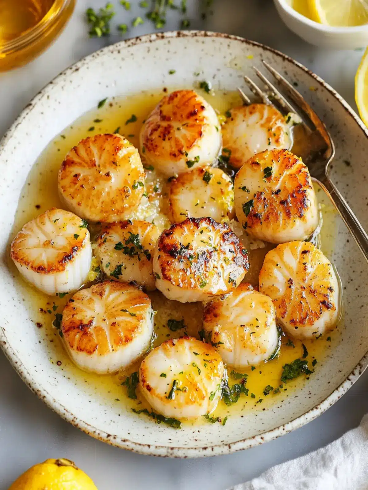 Zesty Lemon Butter Scallops Ready in Just 20 Minutes 4 Lemon Butter Scallops