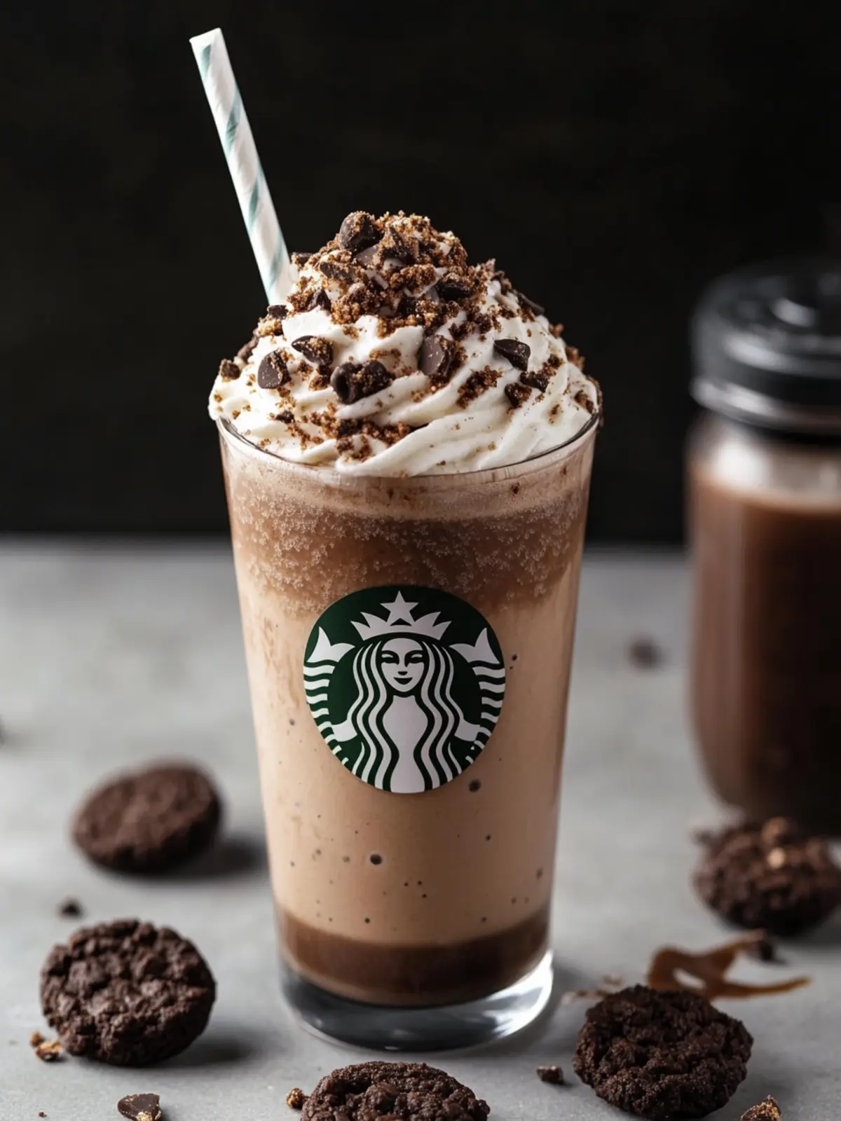 Indulge in Mocha Cookie Crumble Frappuccino Bliss at Home 2 Mocha Cookie Crumble Frappuccino